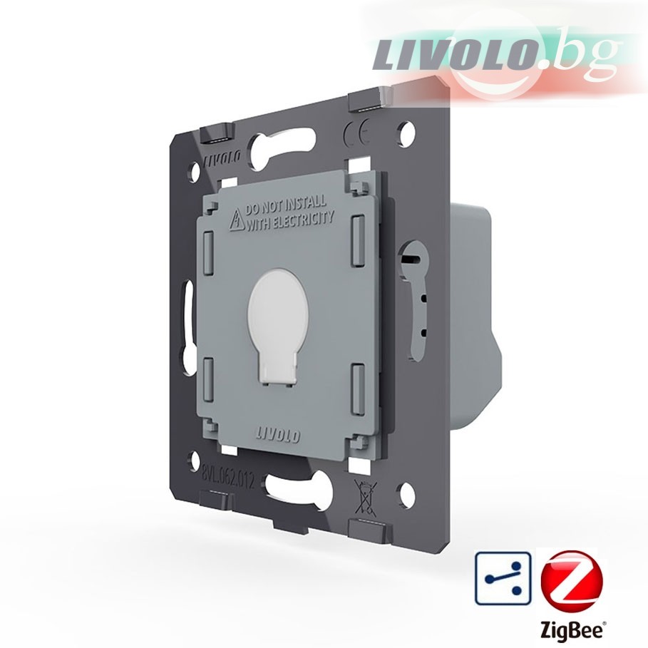 LIVOLO - VL-FC1SZ-2G - МОДУЛ сензорен КЛЮЧ, 1 посока, подсвет