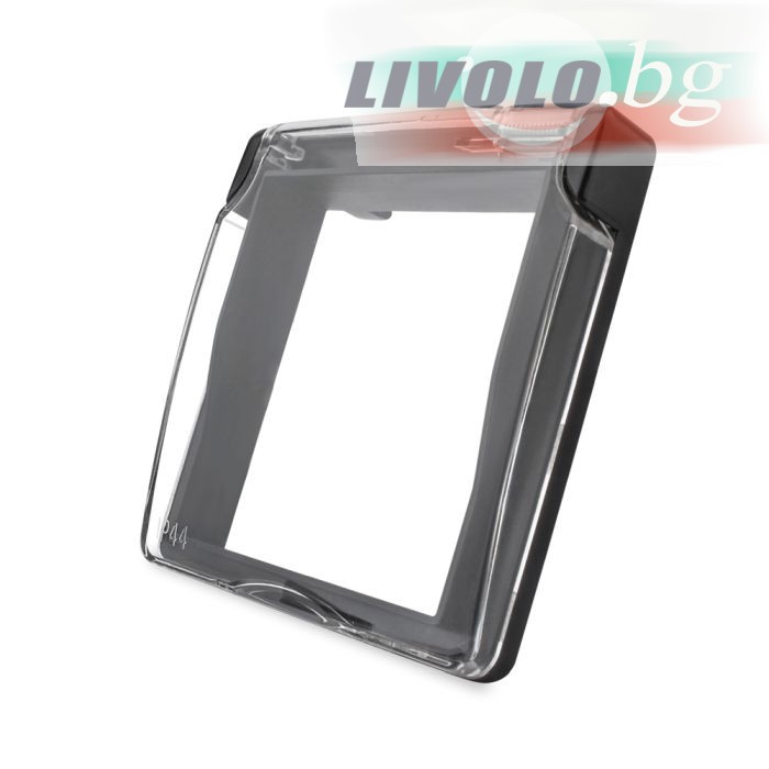 LIVOLO - C7-1WF-12 - Черен влагозащитен фрейм