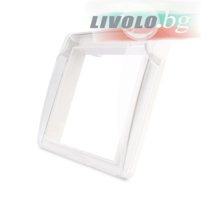 LIVOLO - C7-1WF-11 - Бял влагозащитен фрейм