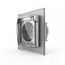 LIVOLO - VL-C7-C1EUWF-15 - Сребрист модул контакт влагозащитен  220V/16A