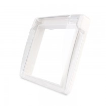 LIVOLO - C7-1WF-11 - Бял влагозащитен фрейм