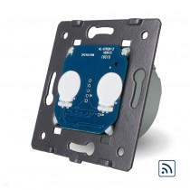 LIVOLO - VL-C702R - МОДУЛ 2 сензорни КЛЮЧА, 1 посока, дистанционен контрол, подсвет