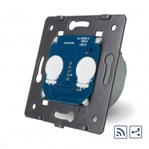 LIVOLO - VL-C702SR - МОДУЛ 2 сензорни КЛЮЧА, 2 посоки, дистанционен контрол, подсвет