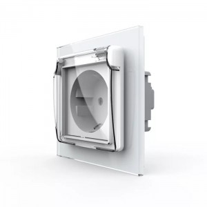 LIVOLO - VL-C7-C1EUWF-11 - Бял модул контакт влагозащитен  220V/16A