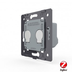 LIVOLO - VL-FC2Z-2G - МОДУЛ 2 сензорни КЛЮЧА, ZigBee контрол, 1 посока, подсвет