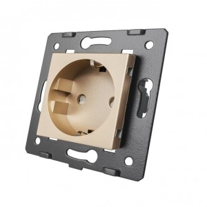 LIVOLO - WG-71EU-63 (VL-C7-C1EU-13) - Шампанско модул контакт 220V/16A