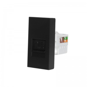 LIVOLO - WK-1-62 - Черен LAN МОДУЛ 22.5 мм