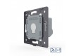 LIVOLO - VL-C701SR-63 - ЗЛАТИСТ МЕТАЛИК, 1 сензорен КЛЮЧ, ДИСТАНЦИОНЕН КОНТРОЛ, 2 ПОСОКИ, панел от кристално стъкло, подсвет
