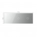 LIVOLO - 70111-64 (C7-C1/C1/C1-13) - СРЕБРИСТ, панел кристално стъкло, 3 точки, 223mm*80mm, EU