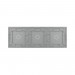 LIVOLO - 70111-64 (C7-C1/C1/C1-13) - СРЕБРИСТ, панел кристално стъкло, 3 точки, 223mm*80mm, EU