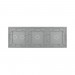 LIVOLO - 70112-64 (C7-C1/C1/C2-15) - СРЕБРИСТ, панел кристално стъкло, 4 точки, 223mm*80mm, EU