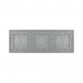 LIVOLO - 70212-64 (C7-C2/C1/C2-15) - СРЕБРИСТ, панел кристално стъкло, 5 точки, 223mm*80mm, EU