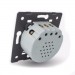 LIVOLO - VL-C702W (VL-WW-C702W) - МОДУЛ 2 сензорни КЛЮЧА, ЩОРИ, 1 посока, подсвет