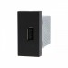 LIVOLO - WUSB-CHARGER- 62 (VL-C7-1USB-12) - Черен USB ЧАРДЖЪР МОДУЛ 22.5 мм