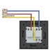 LIVOLO - WG-71EU-64 (VL-C7-C1EU-15) - Сребрист модул контакт 220V/16A