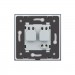 LIVOLO - VL-C7-C1EUWF-15 - Сребрист модул контакт влагозащитен  220V/16A