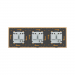 LIVOLO - VL-73EU-63 - Шампанско троен контакт 3 x 220V/16A