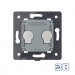 LIVOLO - VL-FC2NWR-2G - МОДУЛ 2 сензорни КЛЮЧА, ЩОРИ, дистанционен контрол, 1 посока, подсвет